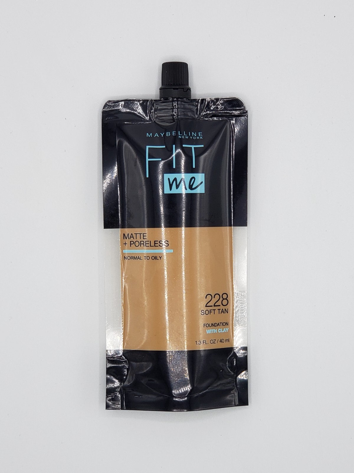 Maybelline Fit Me POUCH Matte + Poreless Liquid Normal To Oily 228 Soft Tan