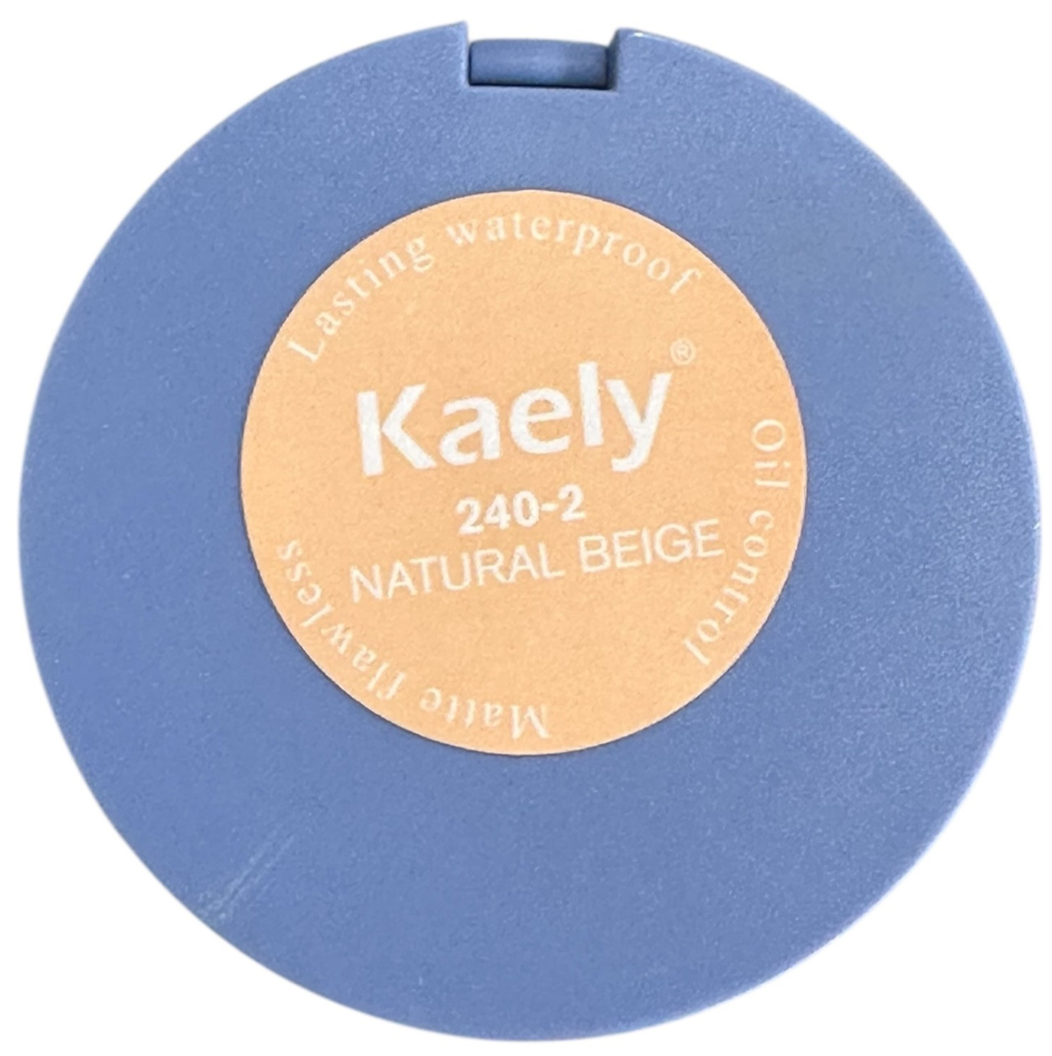 Kaely Oil Control Matte Flawless Face Pressed 02#240-2 Natural Beige