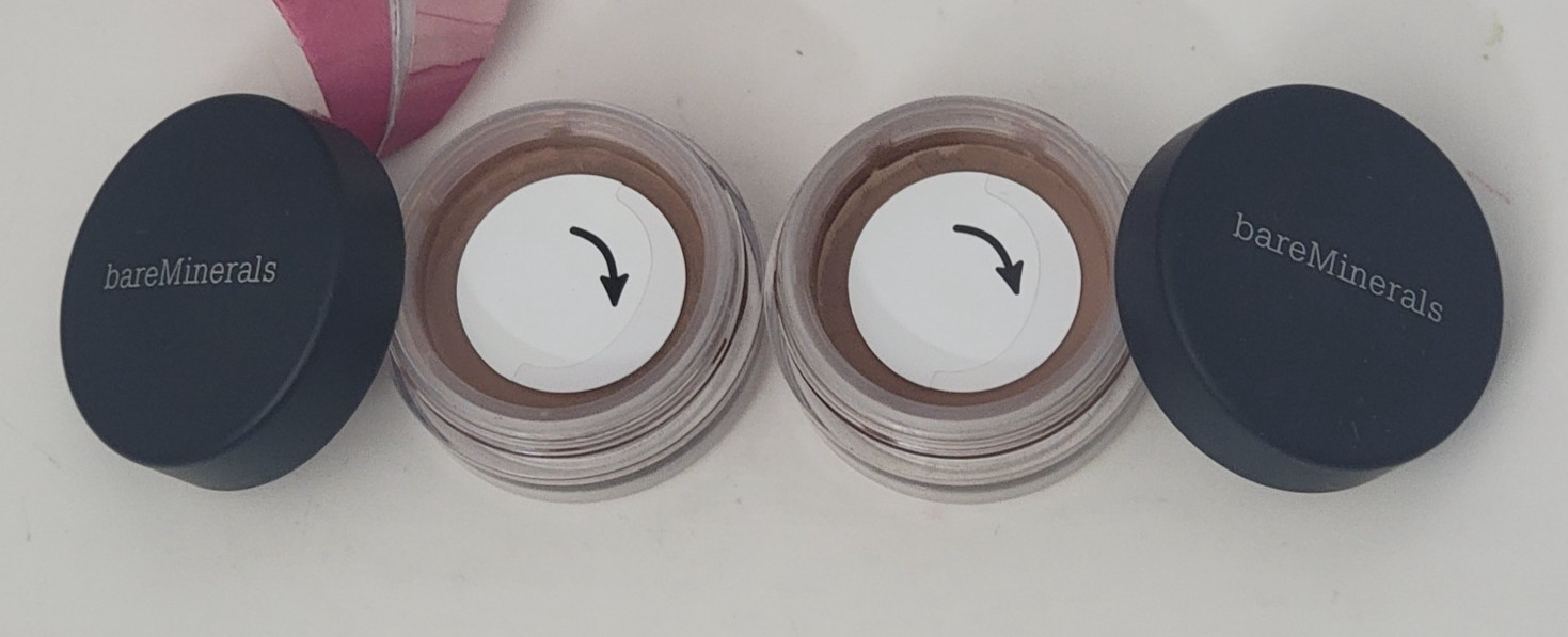 2 pk bareMinerals All-Over Mini Face Color Bronzer Warmth 0.020 oz /0.57g Travel