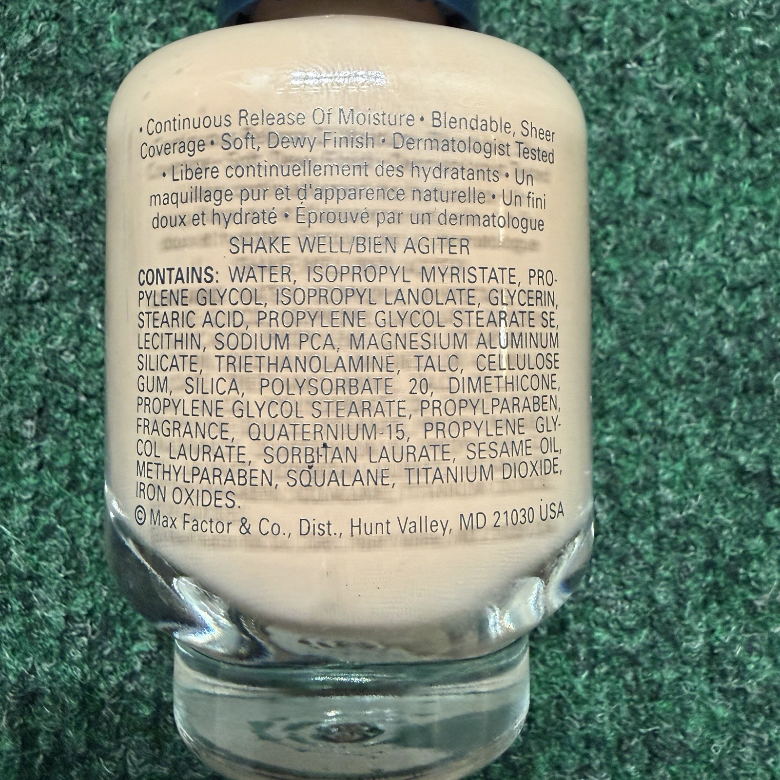 Max Factor Whipped Creme Makeup Foundation 309 Cool Beige 1.2fl oz *Very Rare*