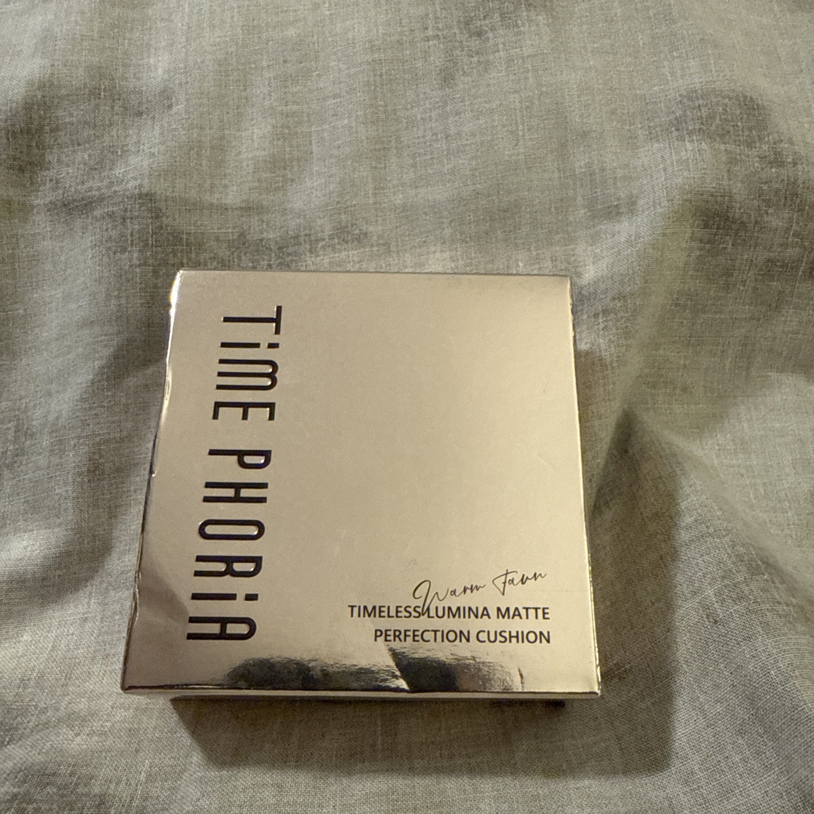 TIME PHORIA Timeless Lumina Matte Perfection Cushion Foundation 03W Warm Fawn