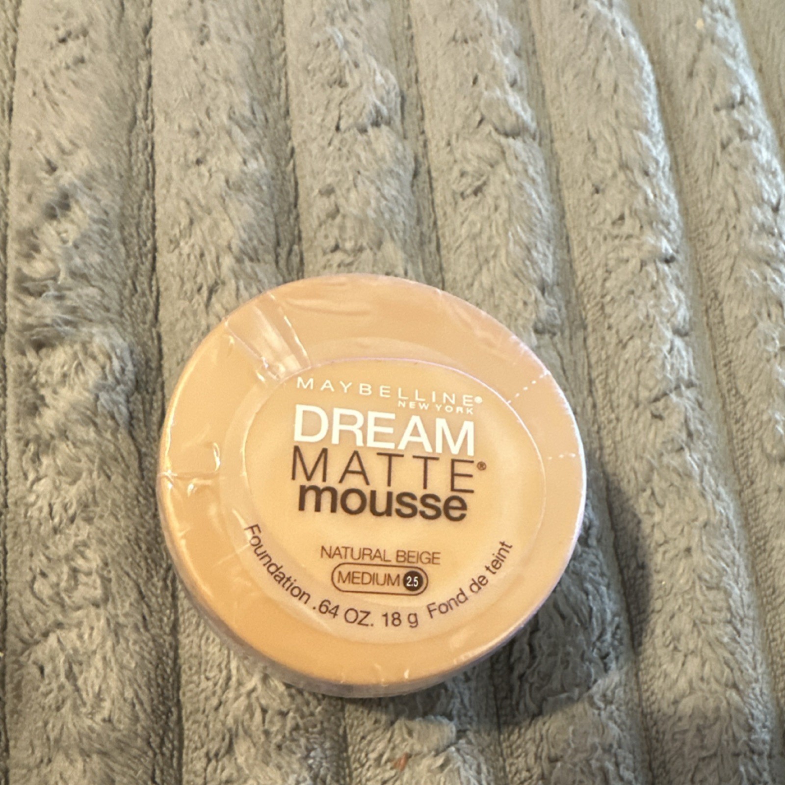 Maybelline New York Dream Matte Mousse Foundation Medium Natural Beige 0.64 oz