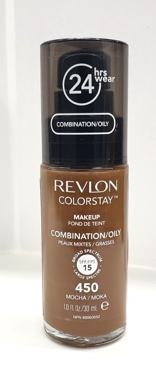 NEW Revlon Colorstay 24 Hrs Makeup Foundation COMBINATION/OILY-450 MOCHA
