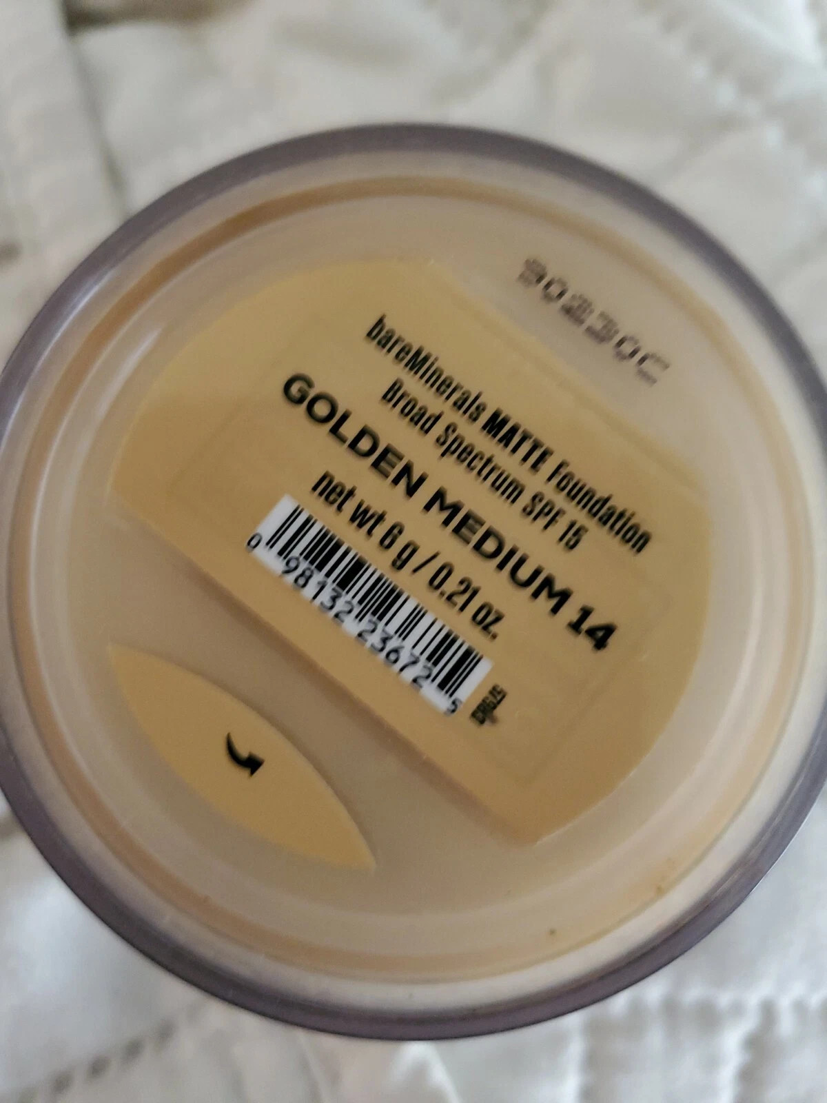 BareMinerals Matte Foundation- Golden Medium 14-0.21 Oz