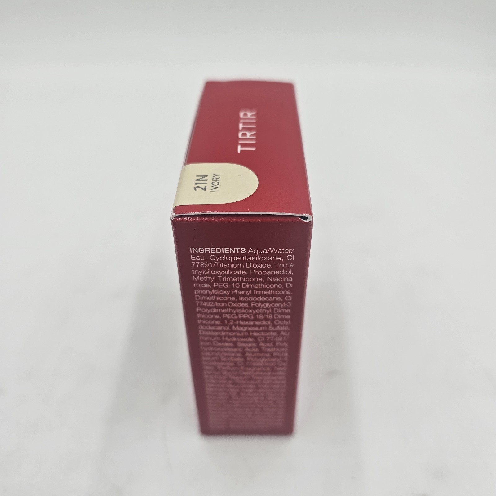 TIRTIR Mask Fit Red Cushion Foundation 21N | Full Size 18g | New & Sealed