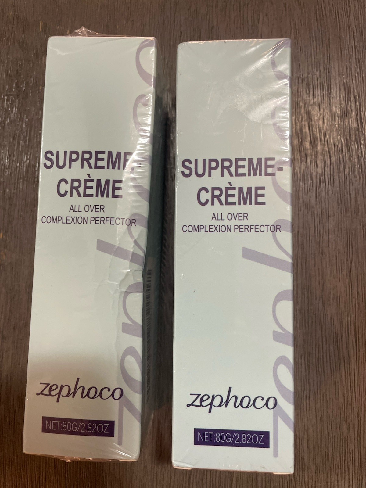 Zephoco Supreme Crème All Over Complexion Perfector Natural Color “Lot Of 2”