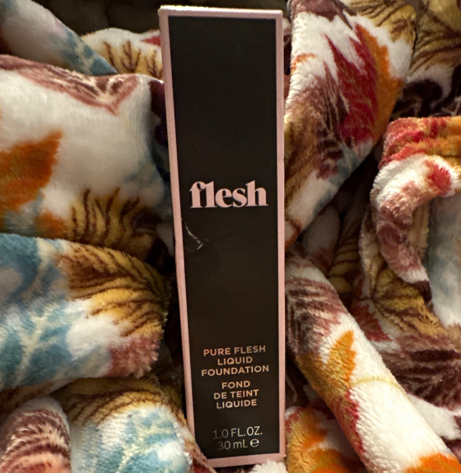 Flesh Pure Flesh Liquid Foundation, 06 Vanilla Cool Pink, 1.0 fl oz / 30 mL