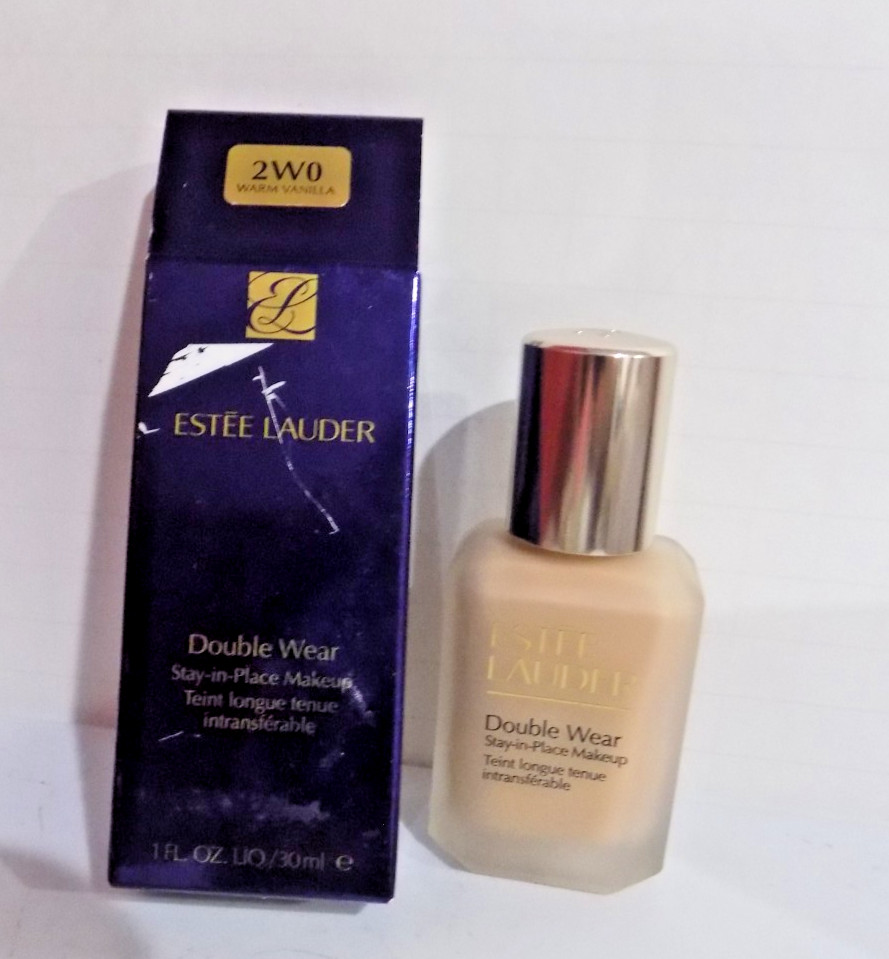 Estee Lauder Double Wear Stay-in-Place Makeup ~#2W0 WARM VANILLA ~*NOT SEALED*