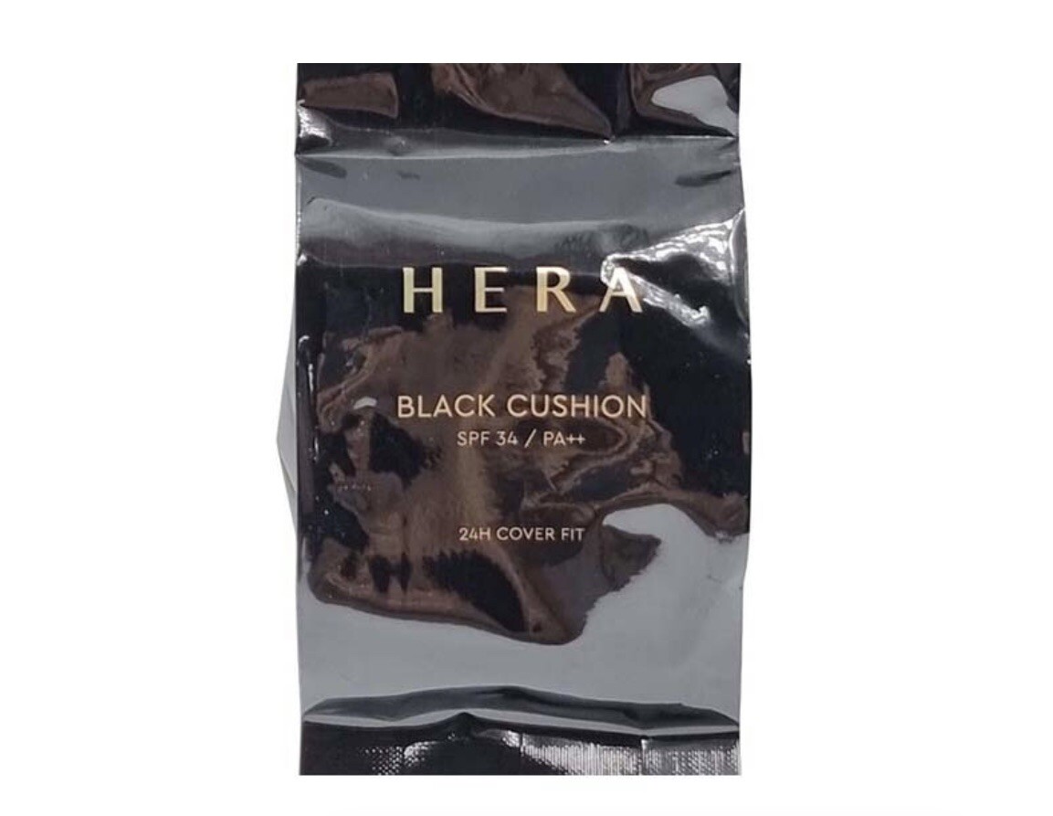 HERA Black Cushion SPF34 PA++ [ ONLY REFILL 15g ] NEW LAYERLESS MATTE +Tracking