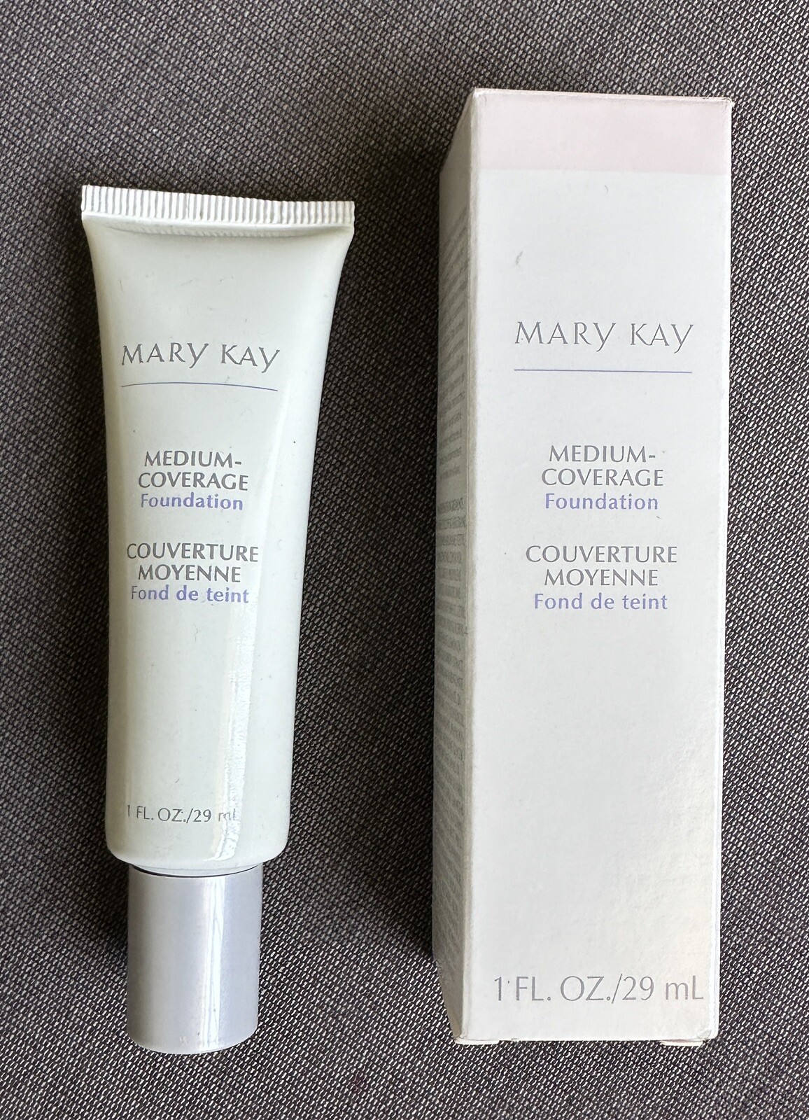 Bronze 708 Mary Kay Medium Coverage Foundation 1 FL OZ Gray Cap 364200 With Box