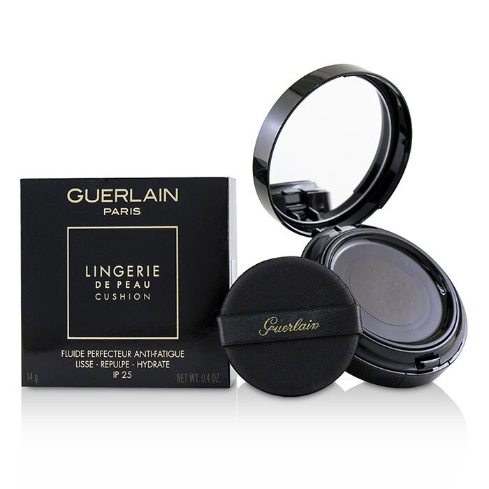 NIB GUERLAIN PARIS LINGERIE DE PEAU CUSHION SPF 25 – 00N PORCELAINE / PORCELAIN