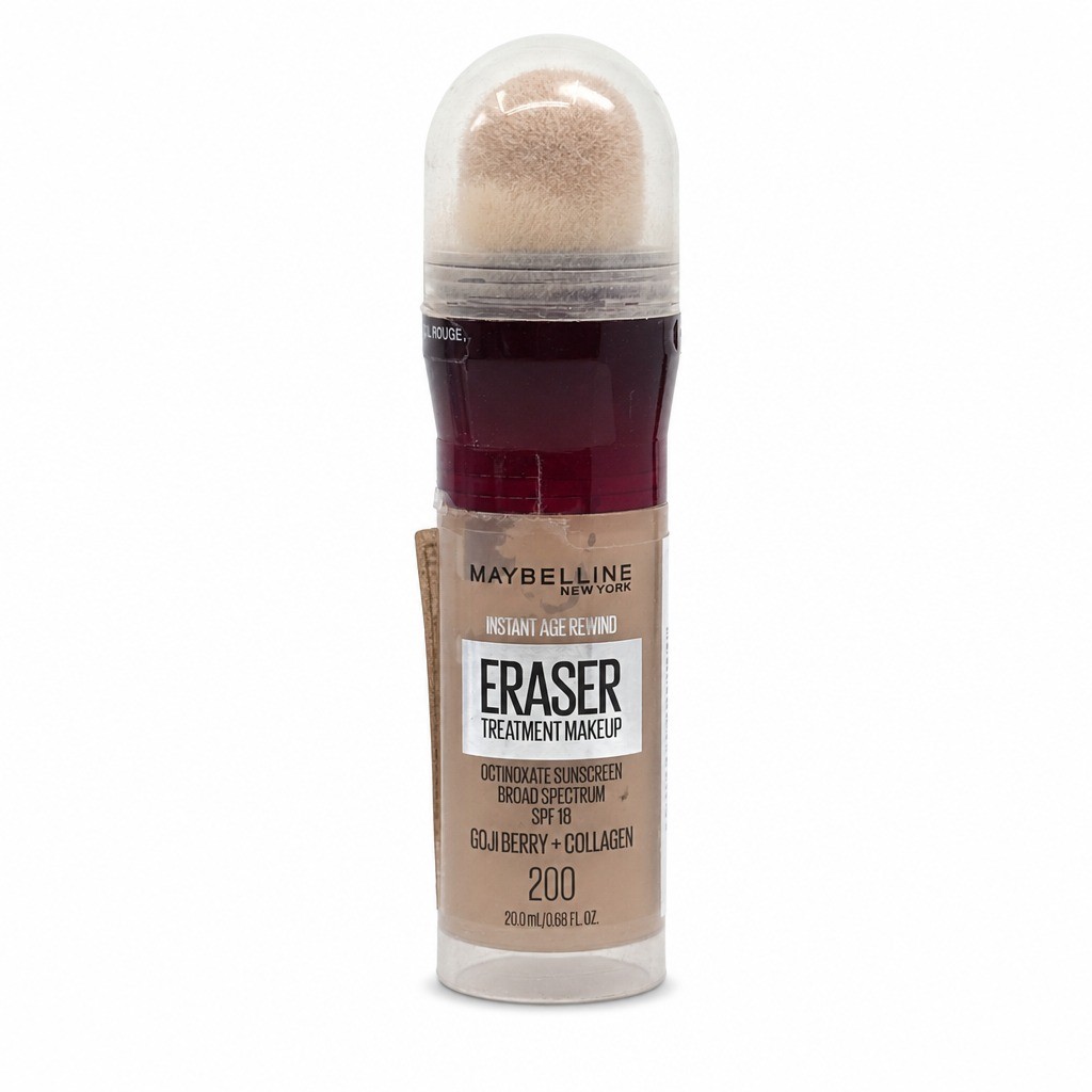 Maybelline Instant Age Rewind Eraser Foundation Creamy Natural 200 1pk