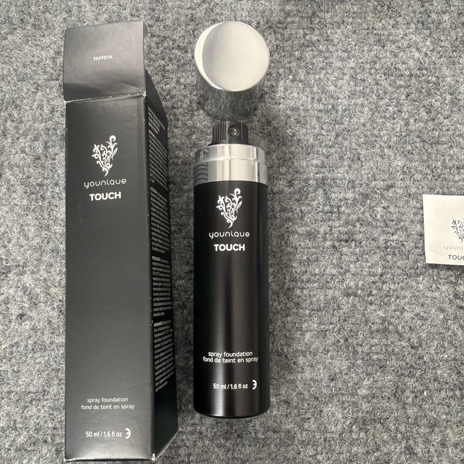 Younique Touch Spray Foundation TAFFETA DISCONTINUED Full Size 1.6fl Oz 50ml NIB