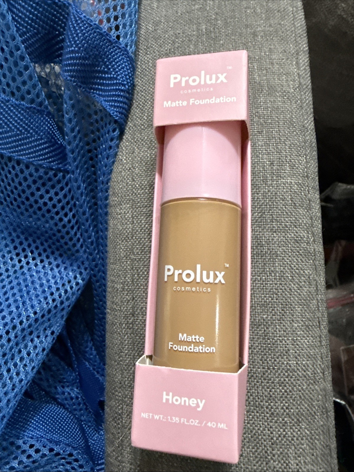 Prolux Matte Foundation • Vegan &: Cruelty Free 1.35 FL oz • Honey NEW