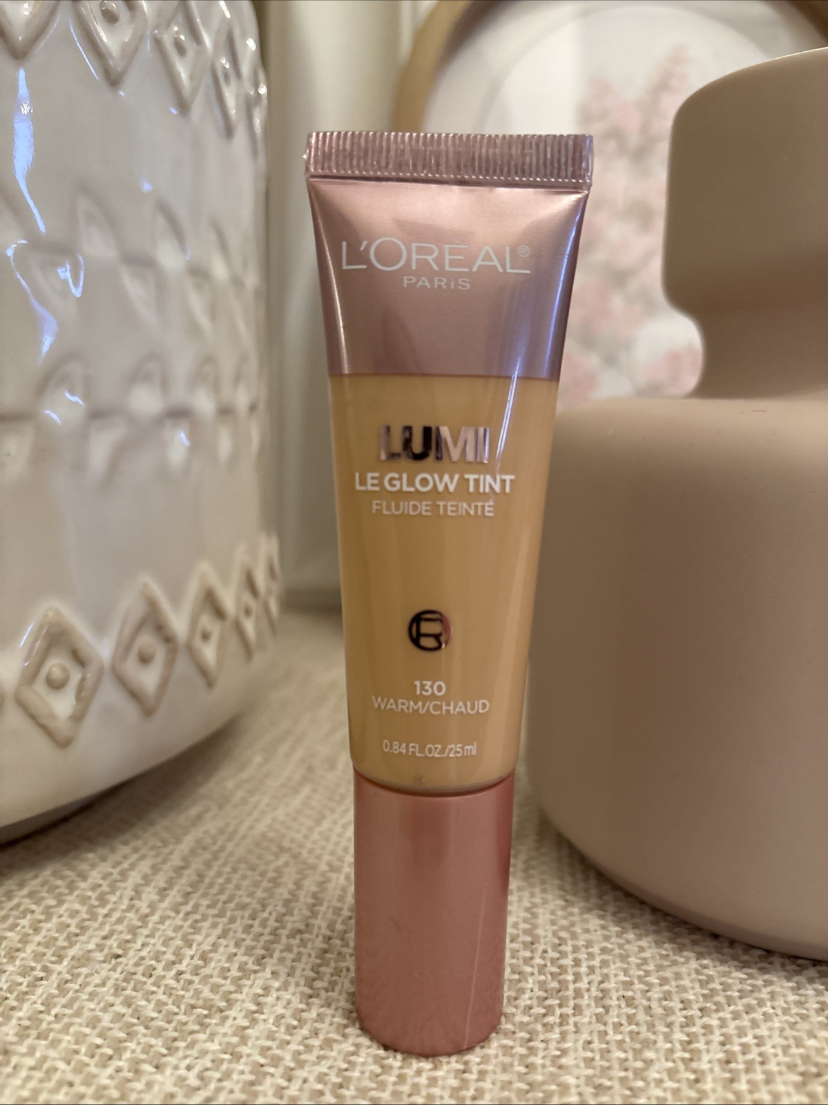 Loreal Lumi Le Glow Skin Tint Healthy Glow Foundation 130 Warm Buildable Light