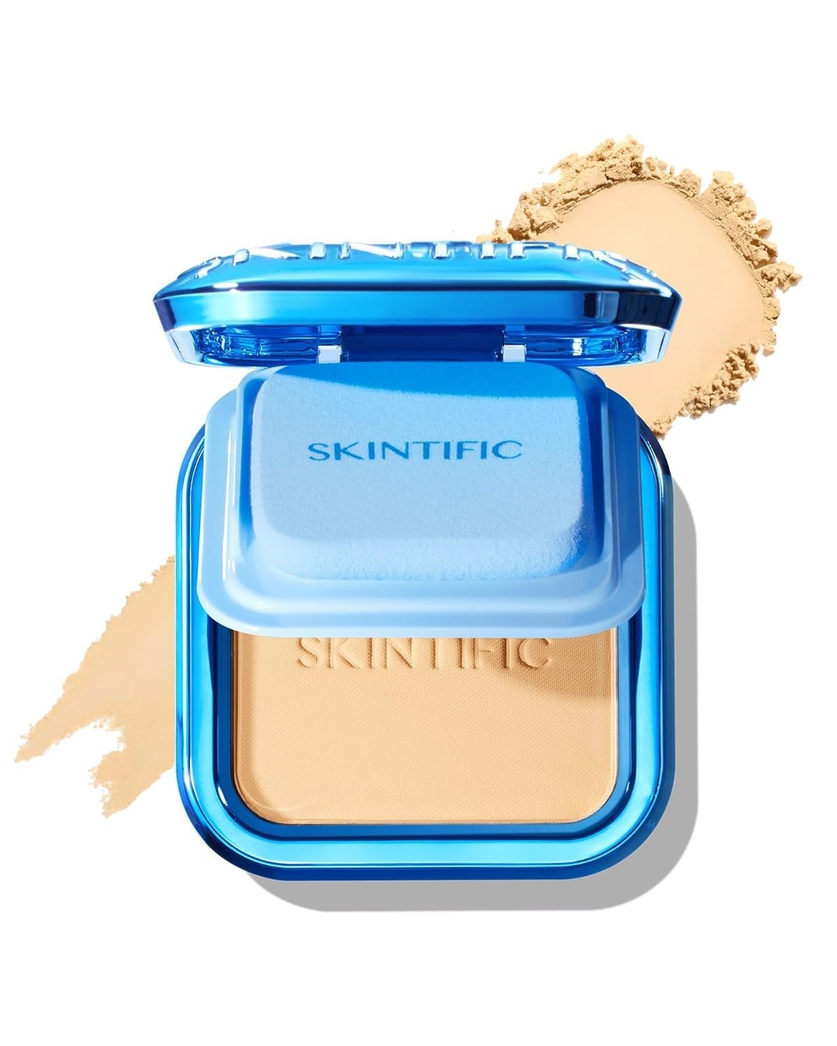 Ultra Cover Powder Foundation, Full Coverage Matte Finish, One-Swipe Flawless…