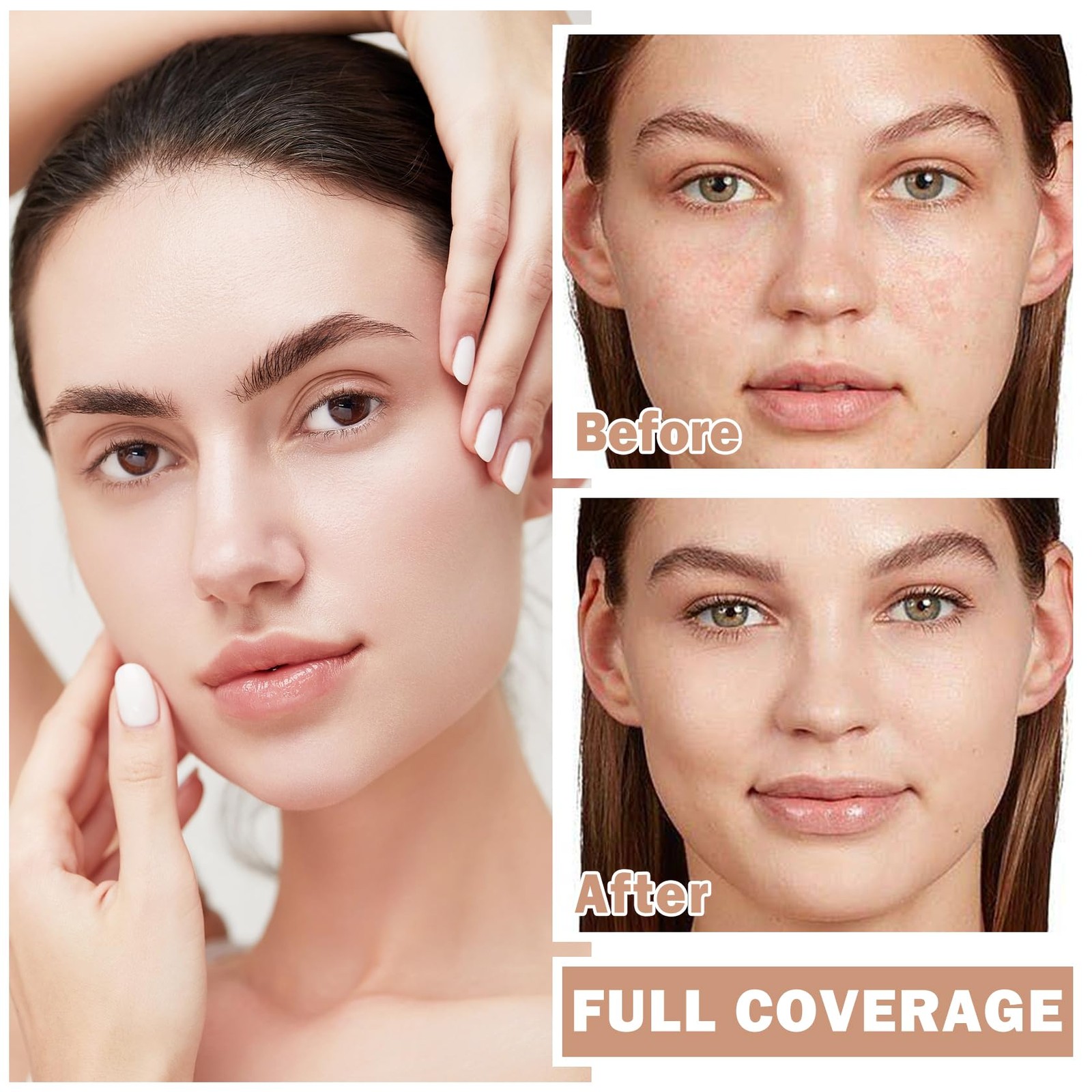 AirBrush Foundation Spray Full Coverage Foundation – Natural
