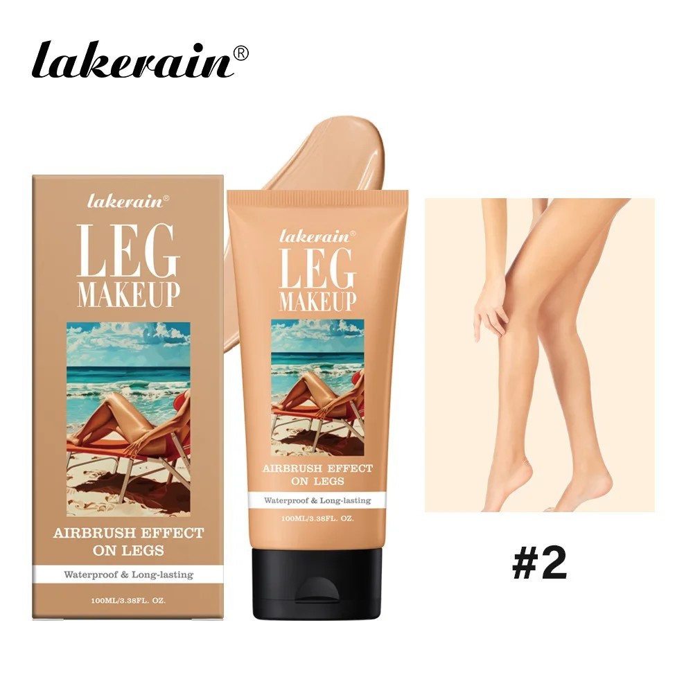 Leg Makeup Moisturizing Light Full Coverage Brighten Natural Skin Tone Waterproo