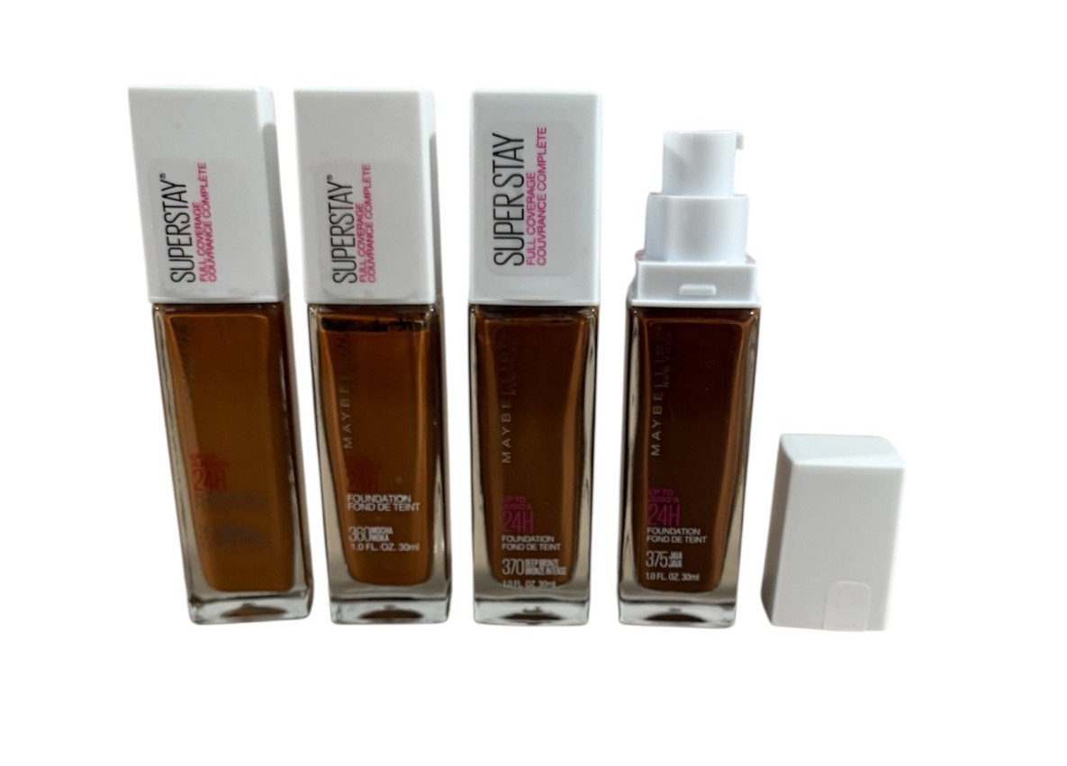 Maybelline SuperStay Full Coverage 24Hr Foundation 1oz -YOU PICK (AS IN PICTURE)