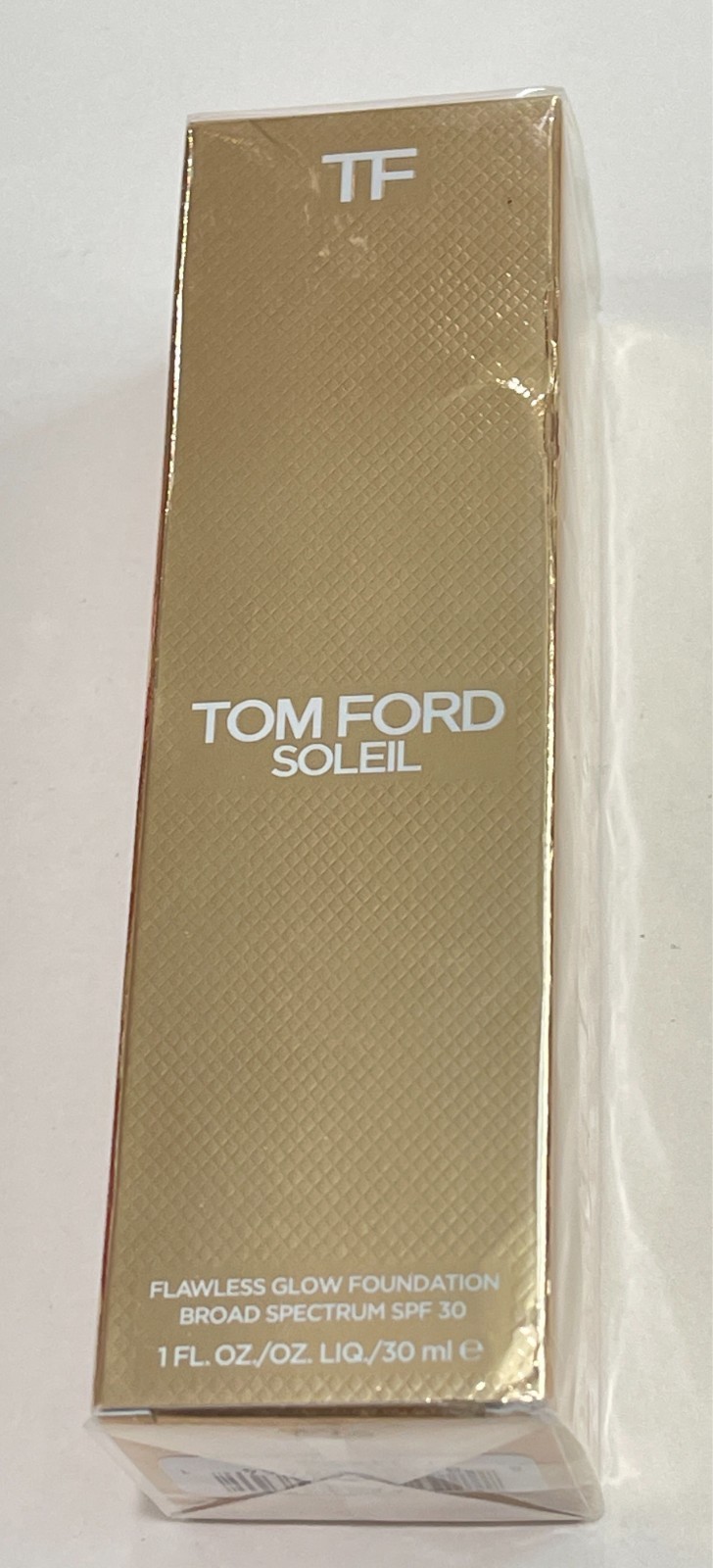 Tom Ford Soleil Flawless Glow Foundation Spf 30 – 1.4 Bone – 1 fl oz NIB