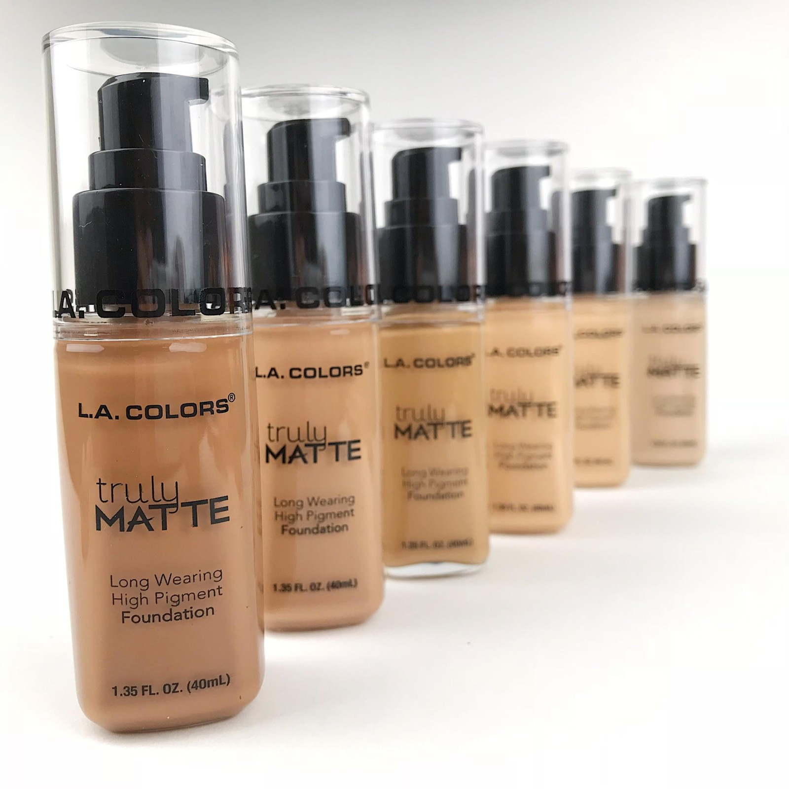 Warm Caramel Matte Foundation Concealer Long Wearing High Pigment 1.35 Fl Oz