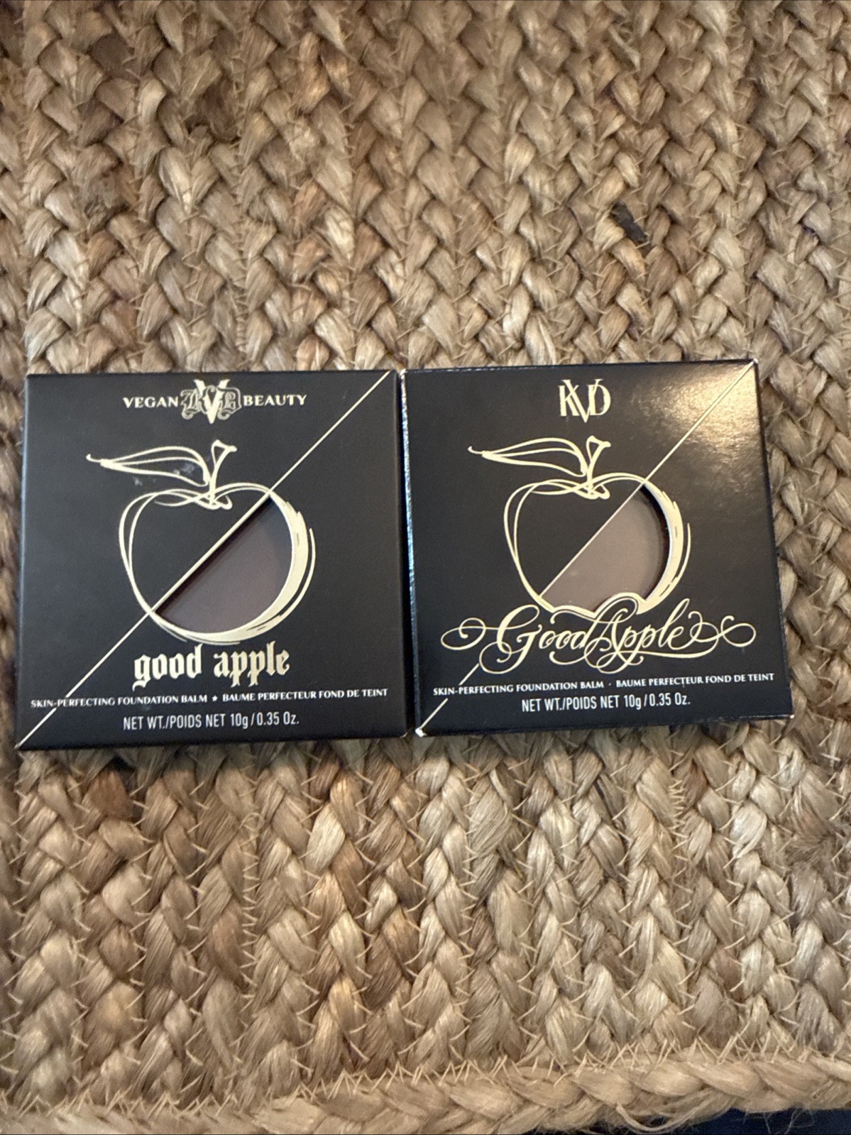 2 Kat Von D KVD Good Apple Skin Perfecting Foundation Balm DEEP 084 10g/.35oz