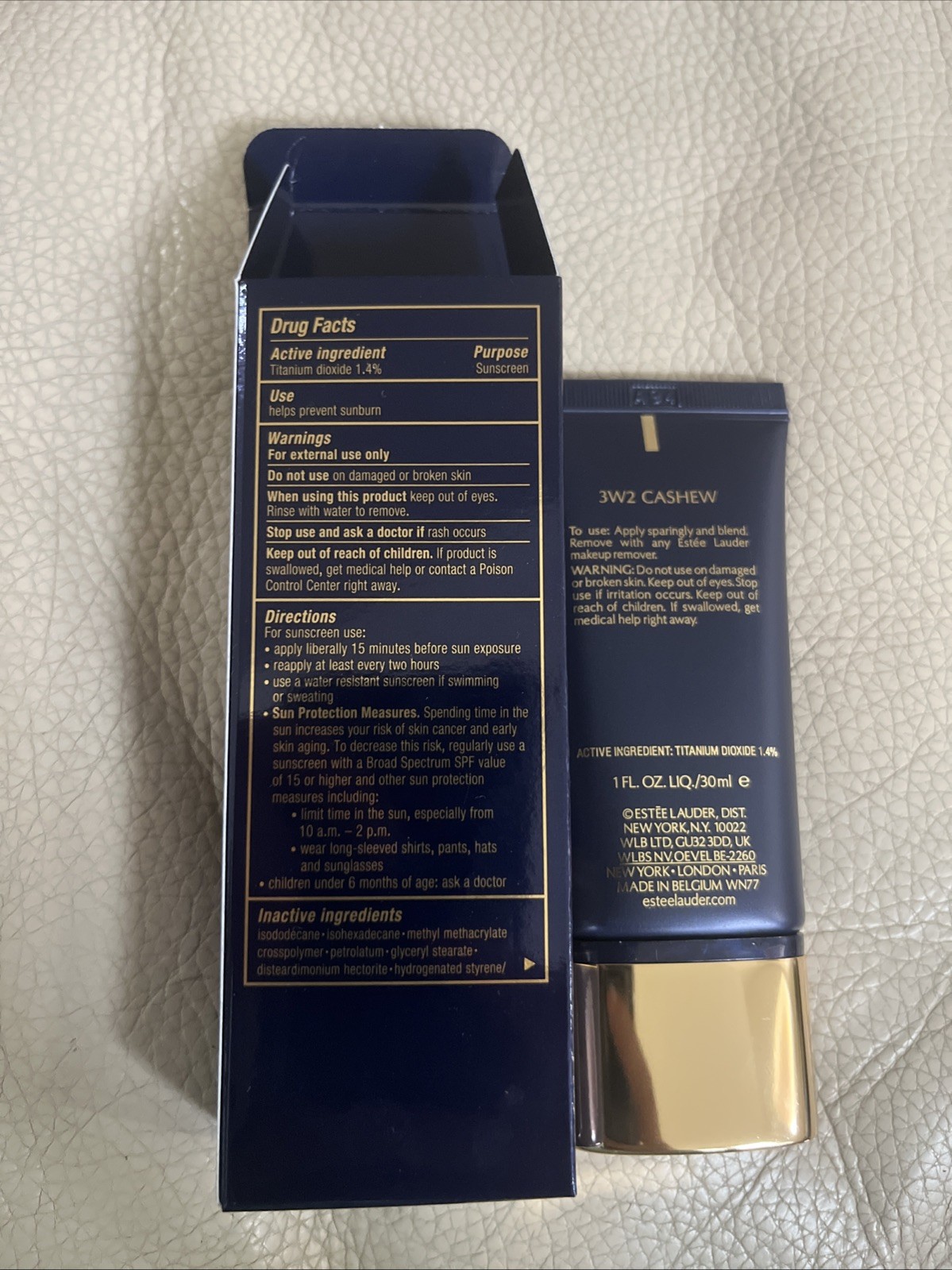Estée Lauder Double Wear Maximum Cover (3W2 Cashew) (30ml)