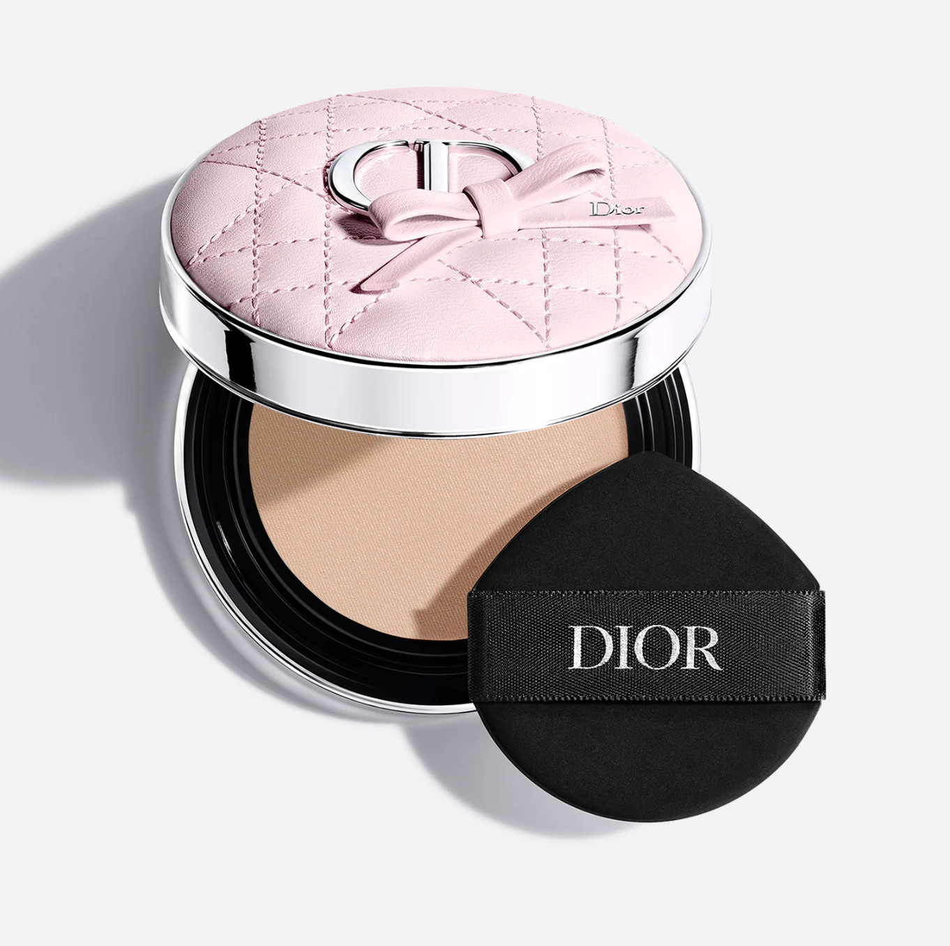 Dior Forever Cushion Foundation Hydra Glow Mesh Cushion refill 13g&Pink Bow Case