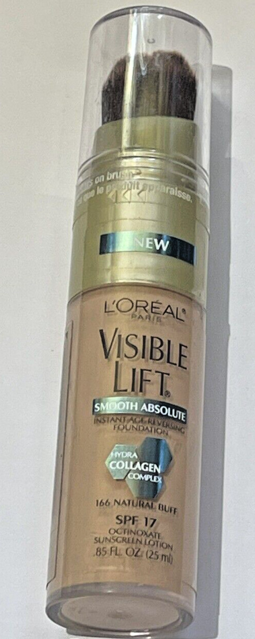 L’Oreal Visible Lift Smooth Absolute FOUNDATION ~ Natural Buff #166