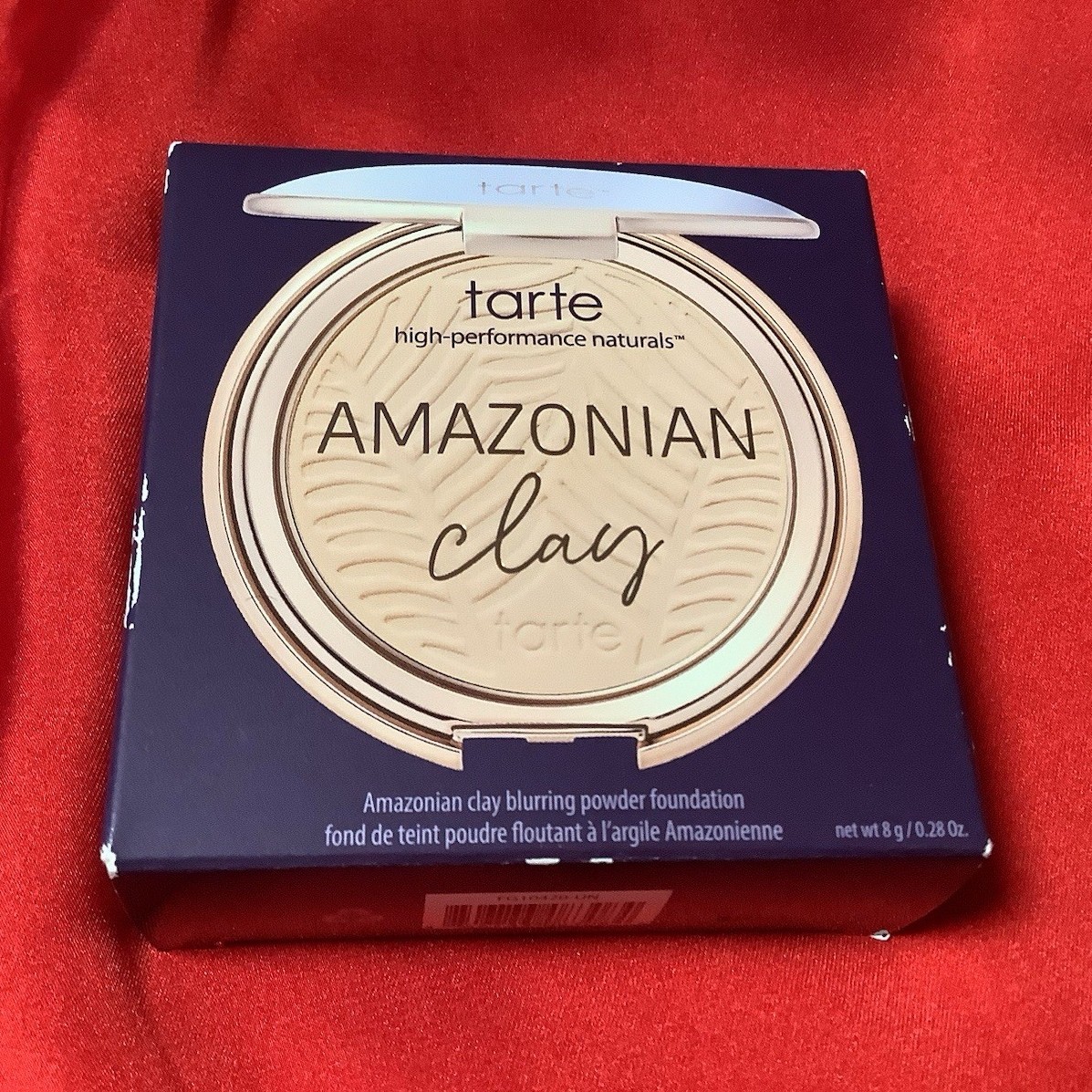 tarte Amazonian Clay Blurring Powder Foundation 12N Fair Neutral Matte Full
