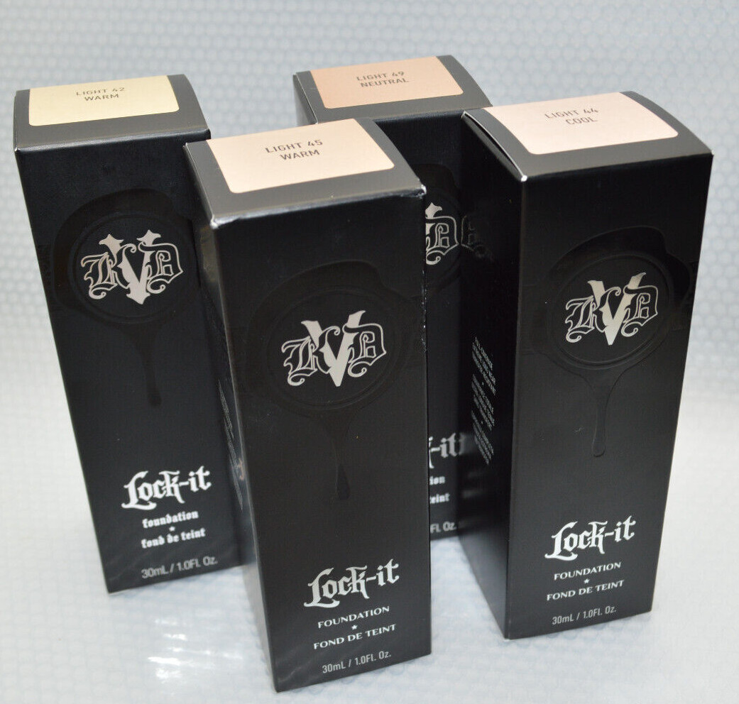 KVD Lock-It Full-Coverage Long-Wear Matte Liquid Foundation 30ml/ 1.0fl. oz.