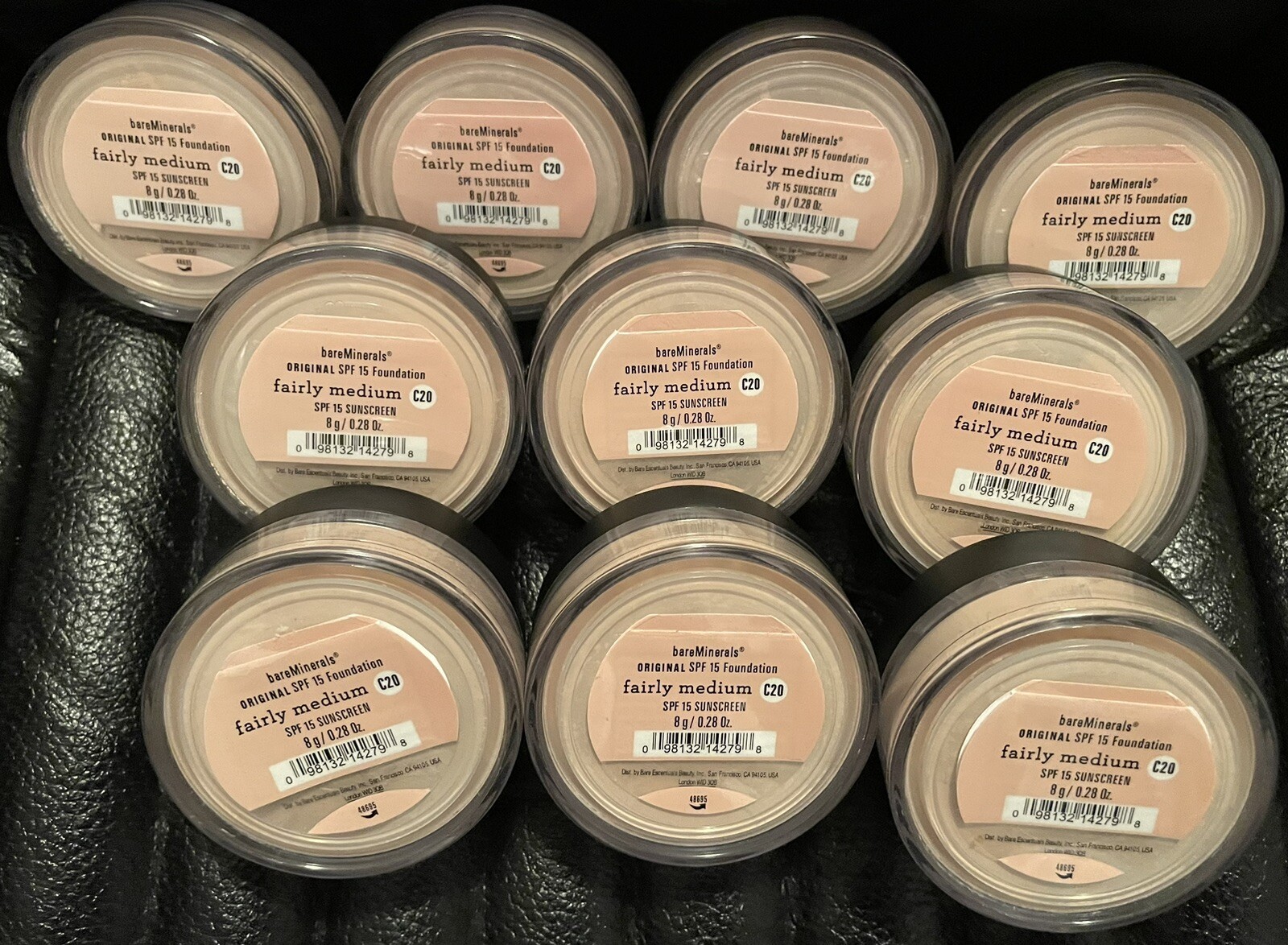 BareMinerals Foundation FAIRLY MEDIUM C20 Full Size 8g ~ NEW ~ ( 10pcs)