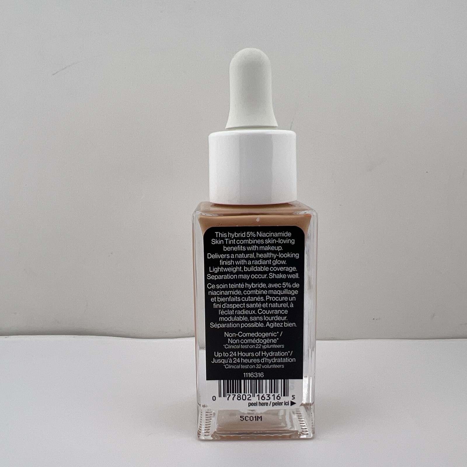 Wet n Wild Bare Focus Skin Tint 5% Niacinamide Hyaluronic Acid – LIGHT MEDIUM