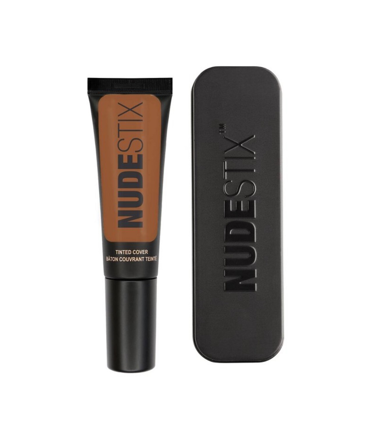 NEW~ NUDESTIX Tinted Cover Foundation Liquid 0.84 fl oz NUDE 10 Deepest tan #11