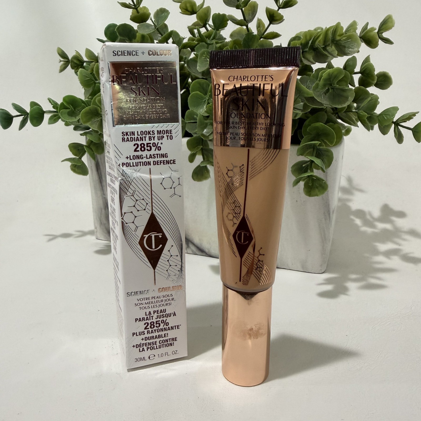 Charlotte Tilbury Beautiful Skin Foundation – 7 NEUTRAL – 30ml/1.0FL.OZ