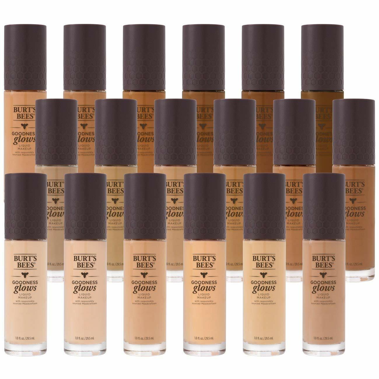 Burt’s Bees Goodness Glows Liquid Foundation ~ Choose From 18 Shades
