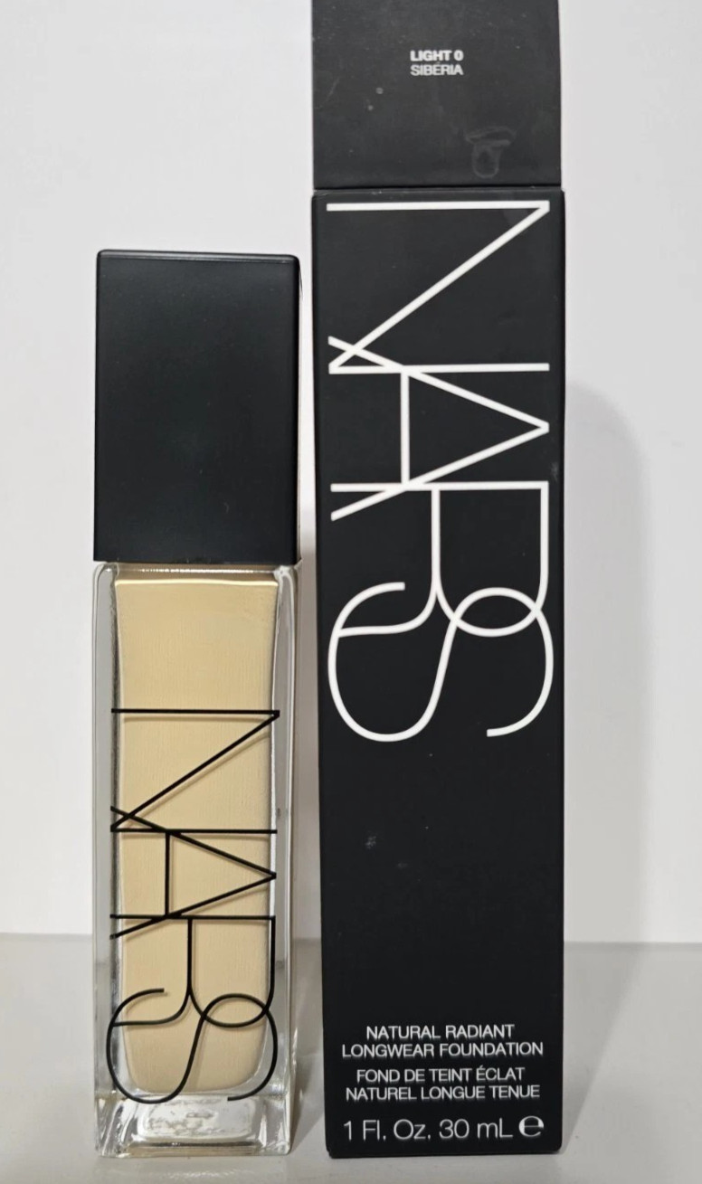 Nars Natural Radiant Longwear Foundation 1 fl.oz./30ml. You Choose Shade – new!