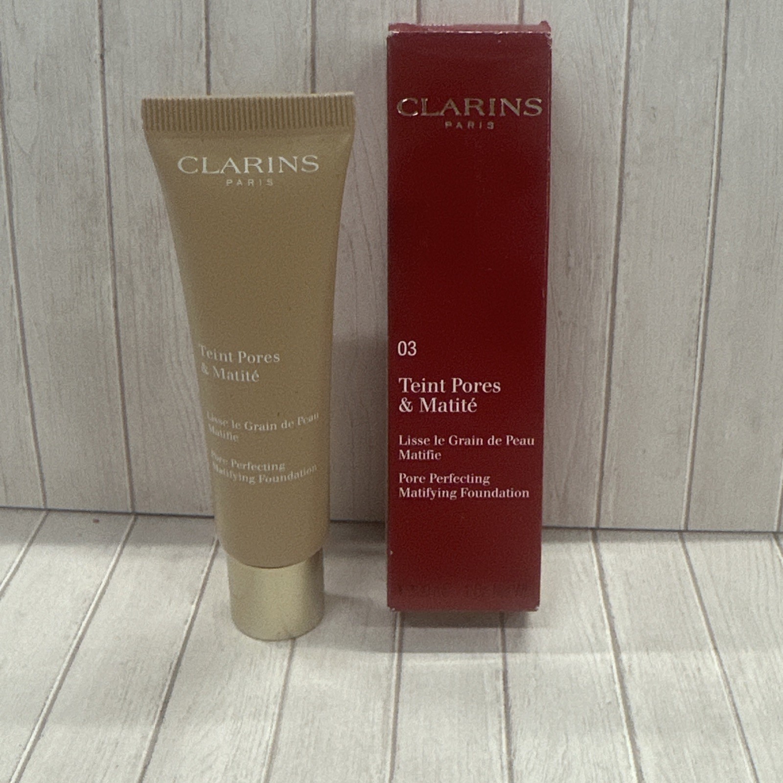 Clarins Teint Pores & Matite 03 Nude Honey