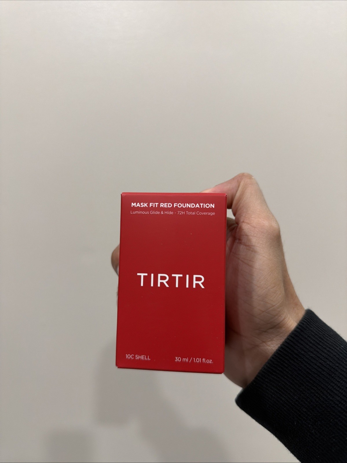 TIRTIR Mask Fit Red Foundation Color Luminous Glide & Hide 10c Shell