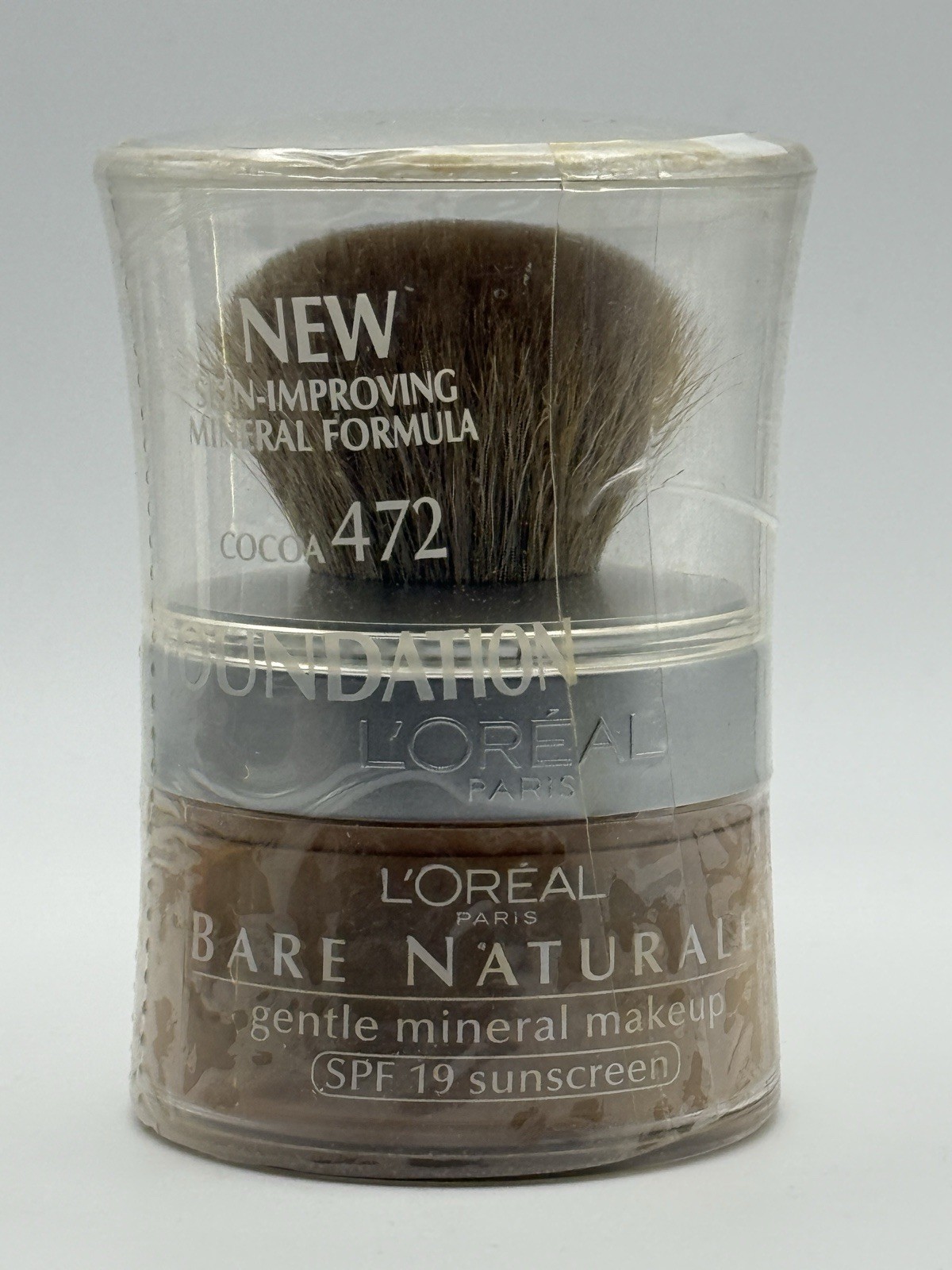 LOREAL Bare Naturale Powder Mineral Foundation SPF 19 – 472 COCOA – NEW & Sealed