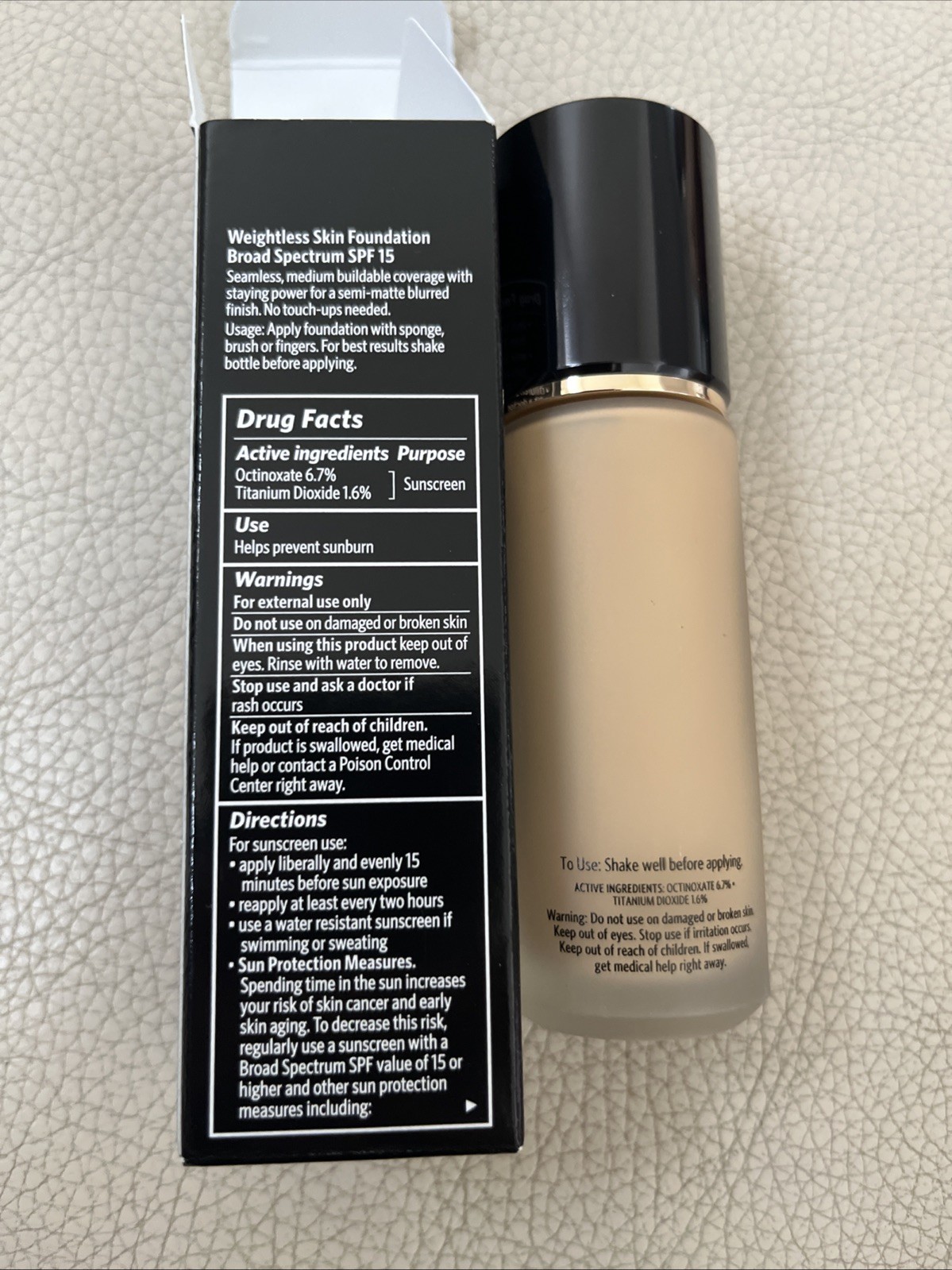 Bobbi Brown Weightless Skin Foundation (W-036 Warm Sand) (30ml)