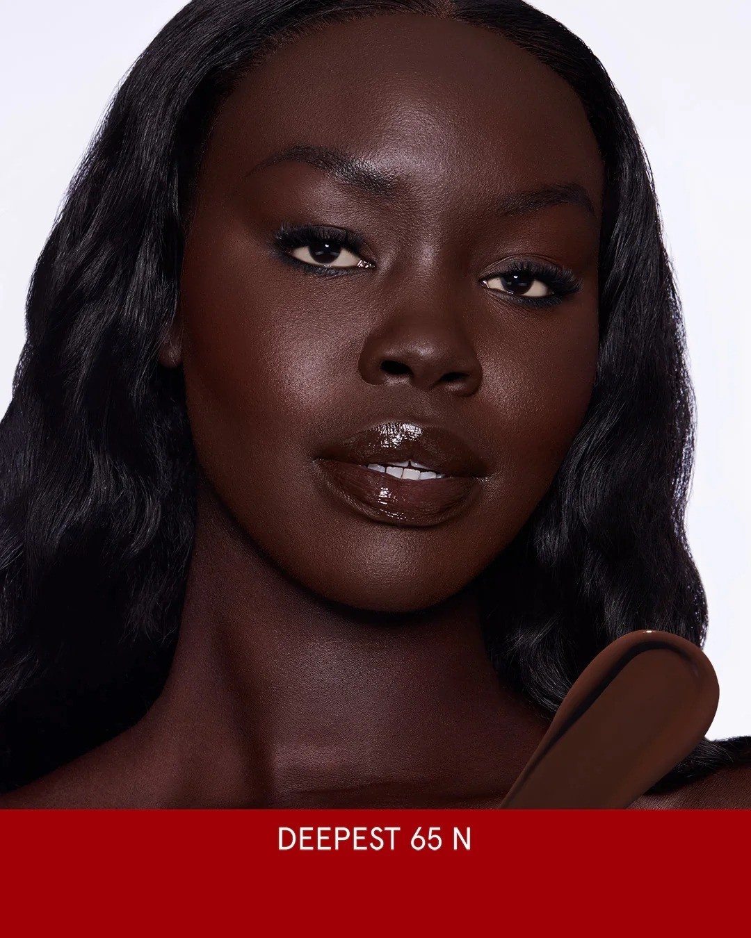 ONE/SIZE Patrick Starrr Turn up the Base Waterproof Foundation Dark Deep 65 NEW