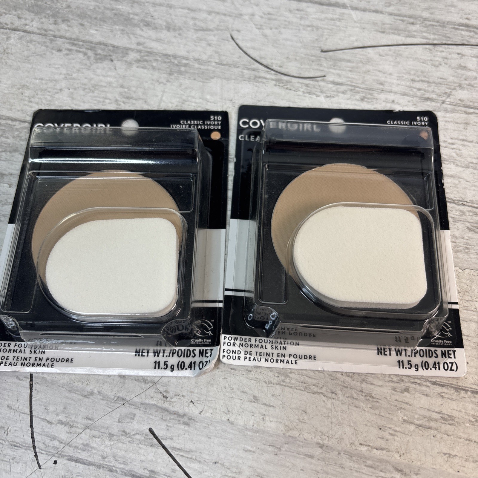 Covergirl Clean Powder Foundation For Normal Skin 510 Classic Ivory