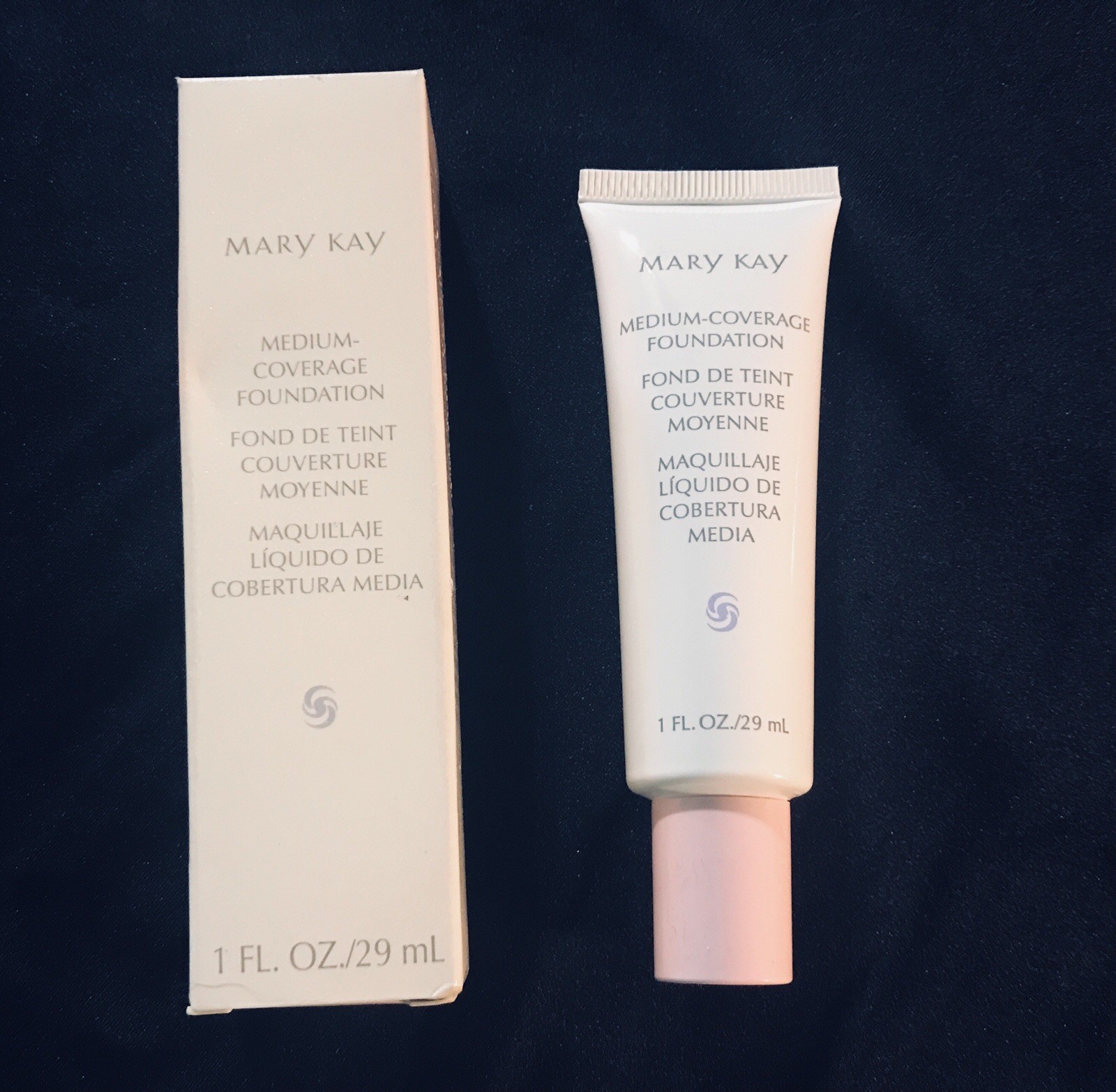 Mary Kay Medium Coverage Liquid Foundation Bronze 808 364300 Pink Cap NIB