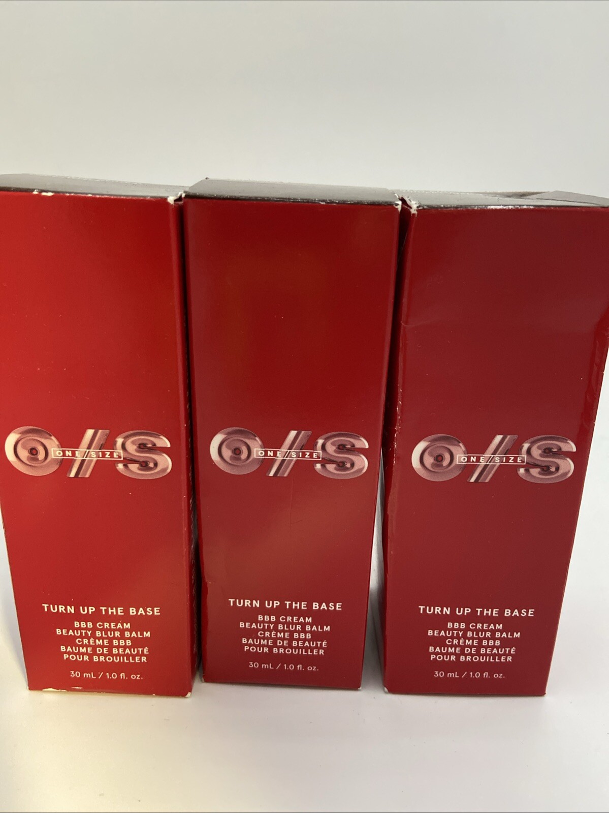 (3)ONE SIZE TURN UP THE BASE BBB BEAUTY BLUR CREAM DEEP 3 (N)!