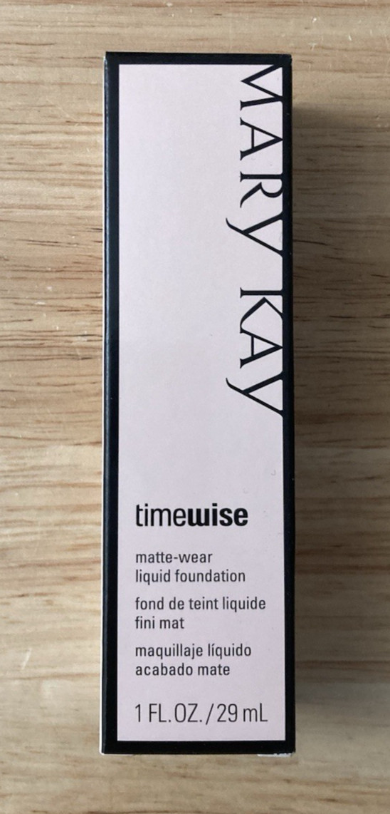 Mary Kay 038762 Beige 6 Timewise Matte Wear Liquid Foundation 1oz (New in Box)