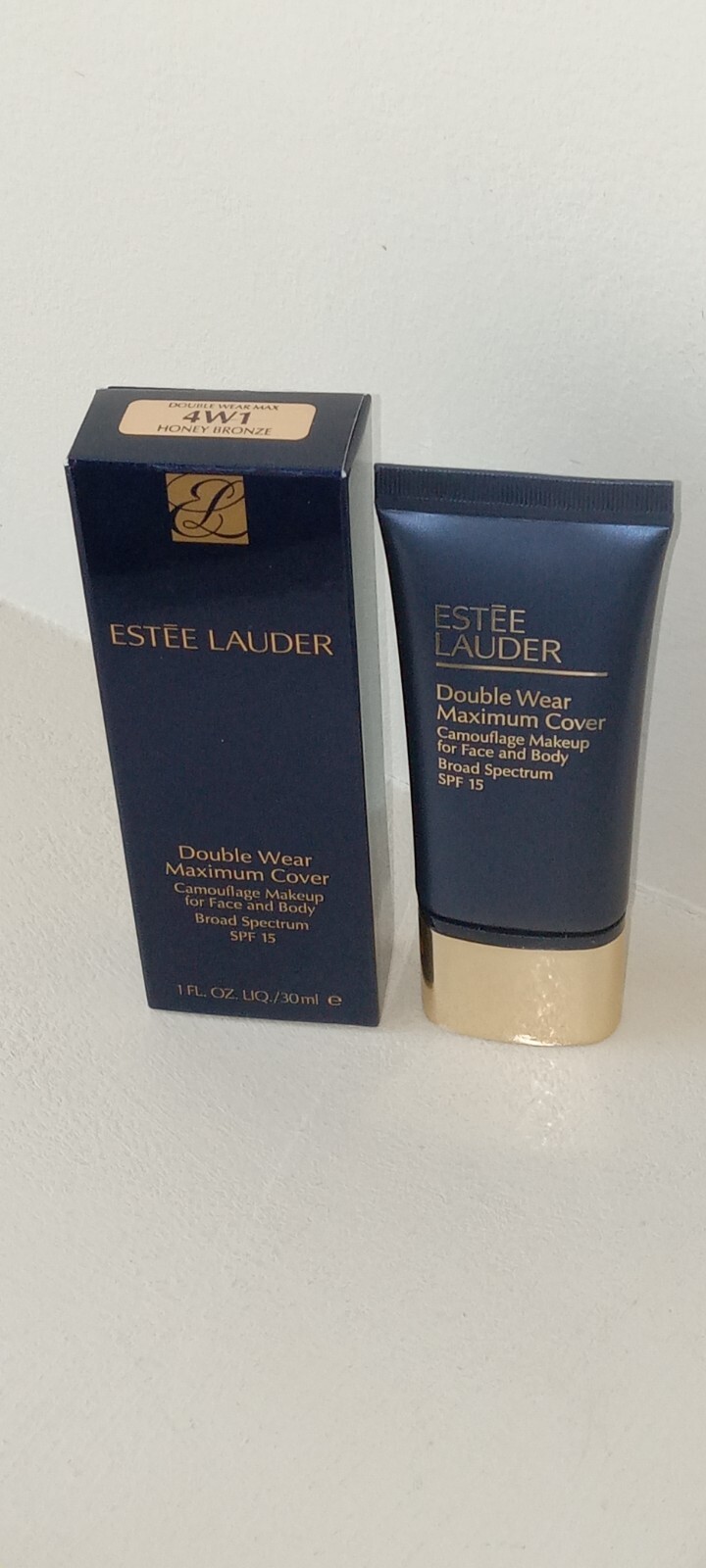 NIB Estee Lauder Double Wear Maximum Cover Camouflage Makeup 4W1 HONEY BRONZE
