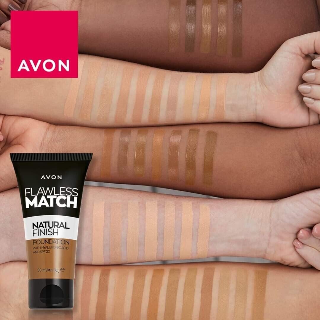 Avon Flawless Match Natural Finish Liquid Foundation SPF20 | 320G SUN BEIGE