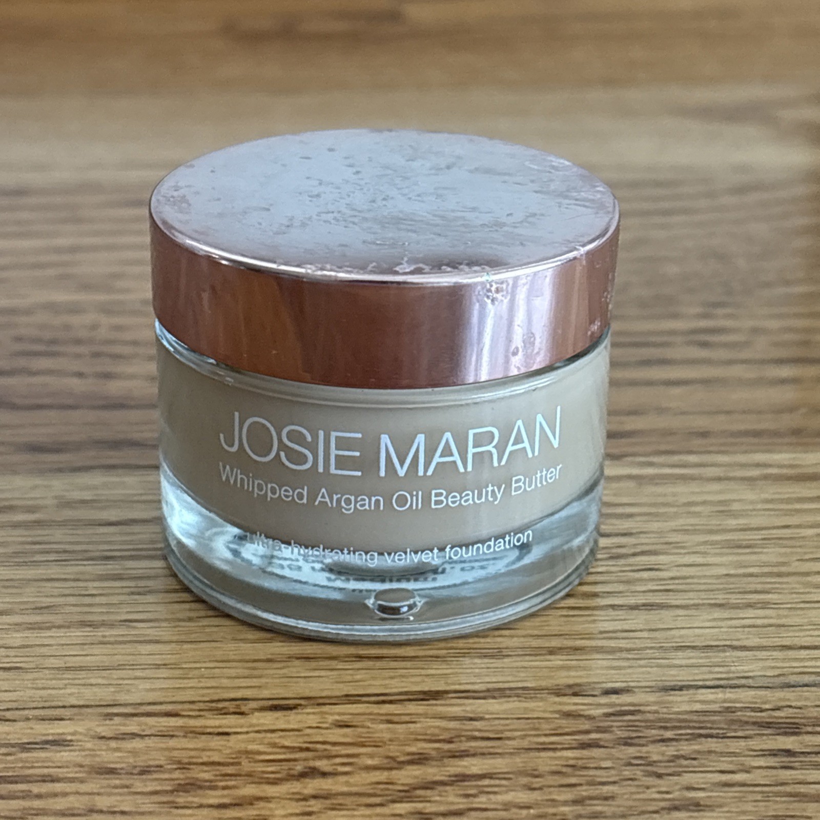 JOSIE MARAN Whipped Argan Oil Beauty Butter Velvet Foundation MEDIUM 1.18 Oz NEW