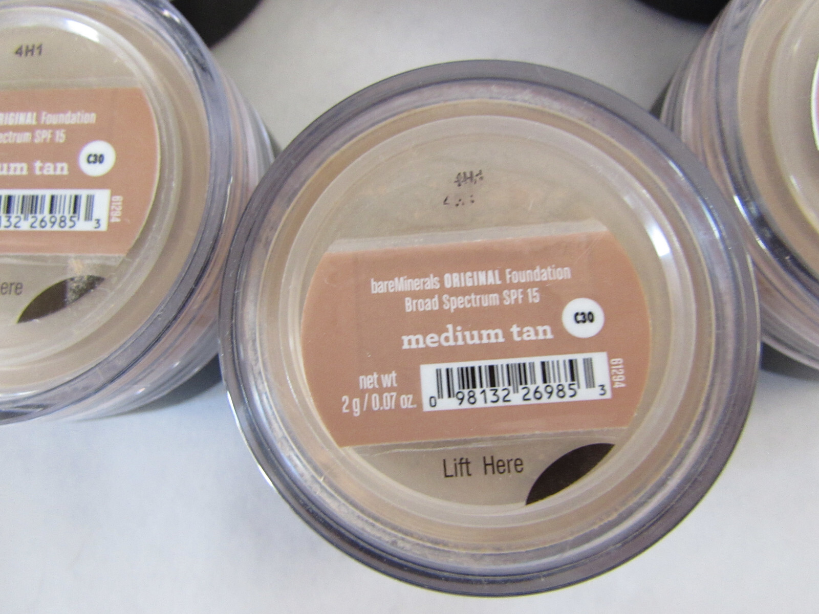 BareMinerals Foundation Medium Tan 2g Travel Size Lot Of 6 Sale
